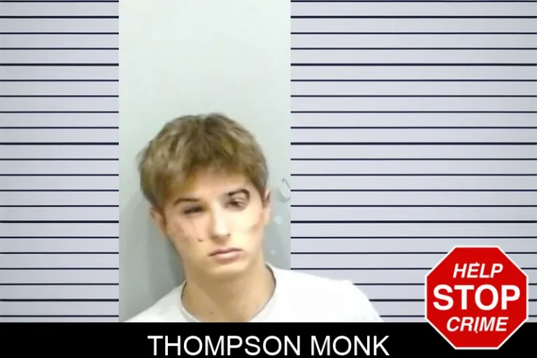 Thompson Monk mugshot – Fulton County , Georgia Thompson Monk