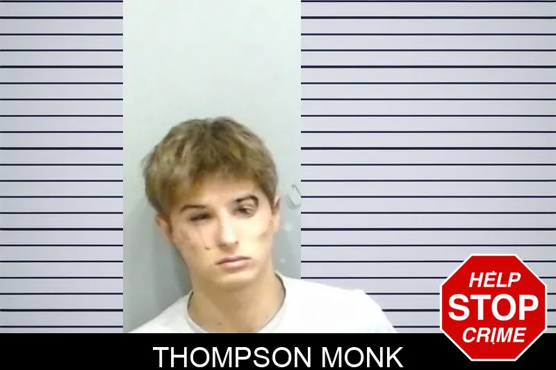 Thompson Monk mugshot