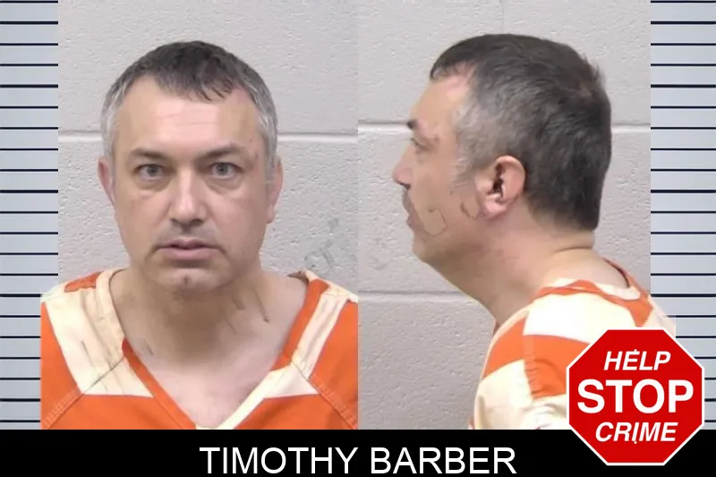 Timothy Barber Mugshots