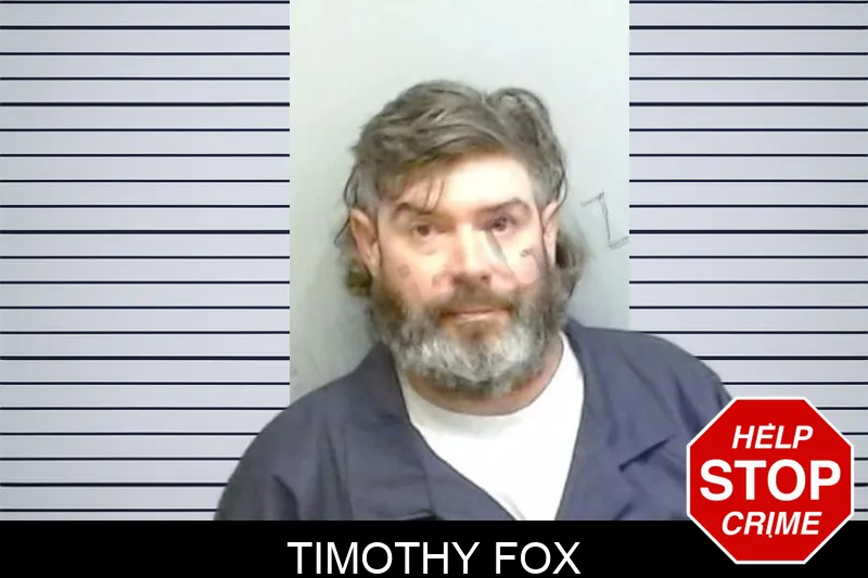 Timothy Fox mugshot