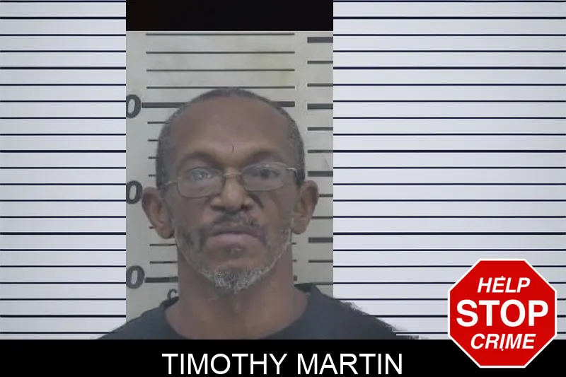 Timothy Martin Mugshots
