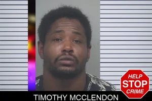 Timothy McClendon mugshot