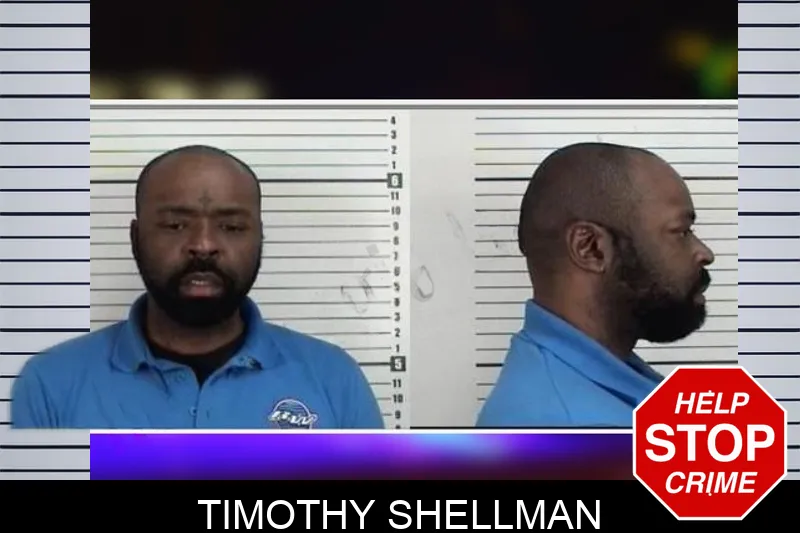 Timothy Shellman Mugshots
