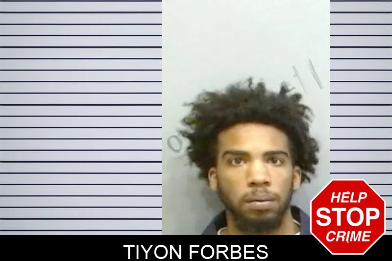 Tiyon Forbes mugshot