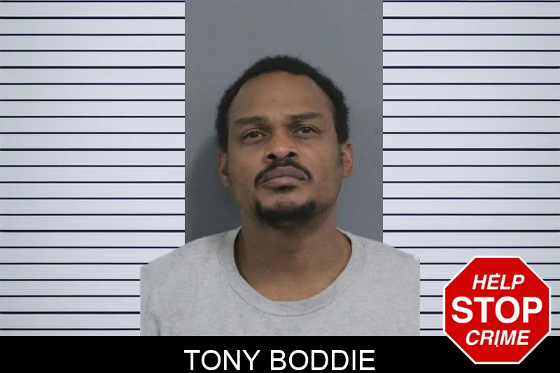 Tony Boddie Mugshots