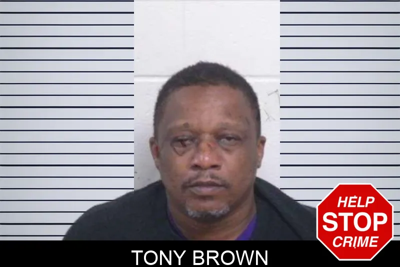 Tony Brown Mugshots