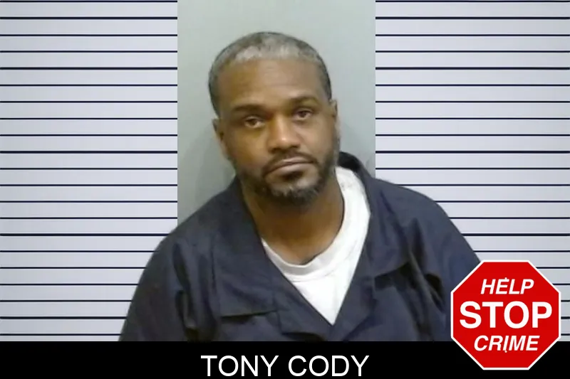 Tony Cody Mugshots