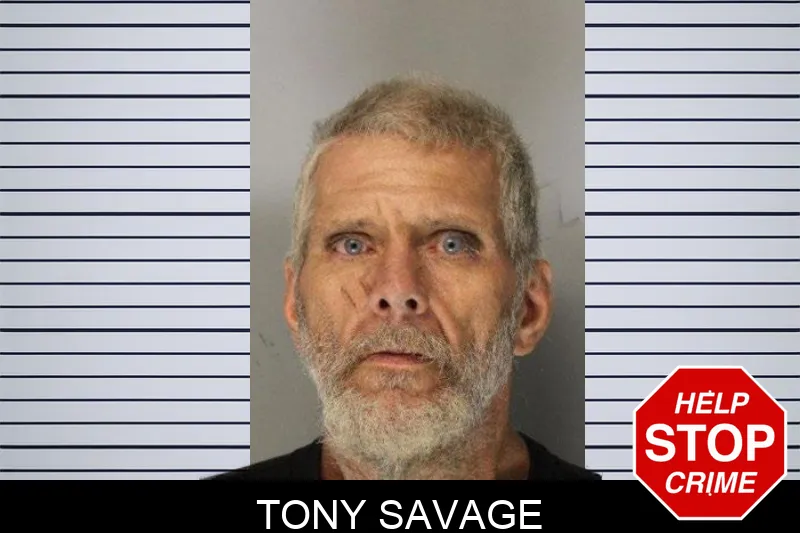 Tony Savage Mugshots