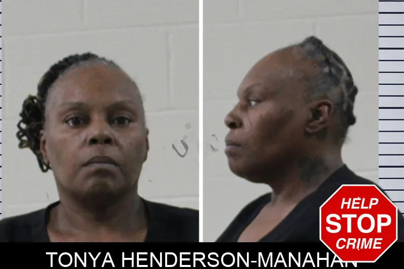 Tonya Henderson-Manahan Mugshots