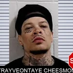 Trayveontaye Cheesmon Mugshots
