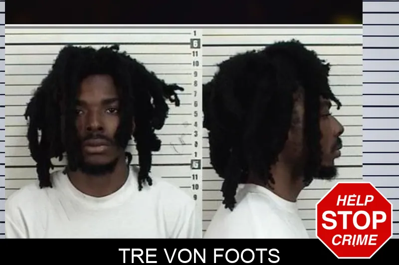 Tre Von Foots Mugshots