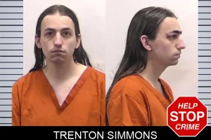 Trenton Simmons mugshot