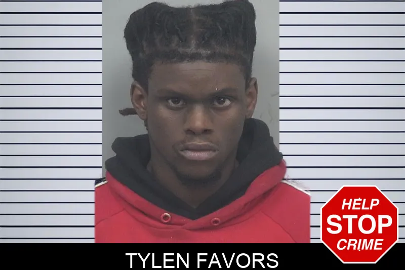 Tylen Favors mugshot