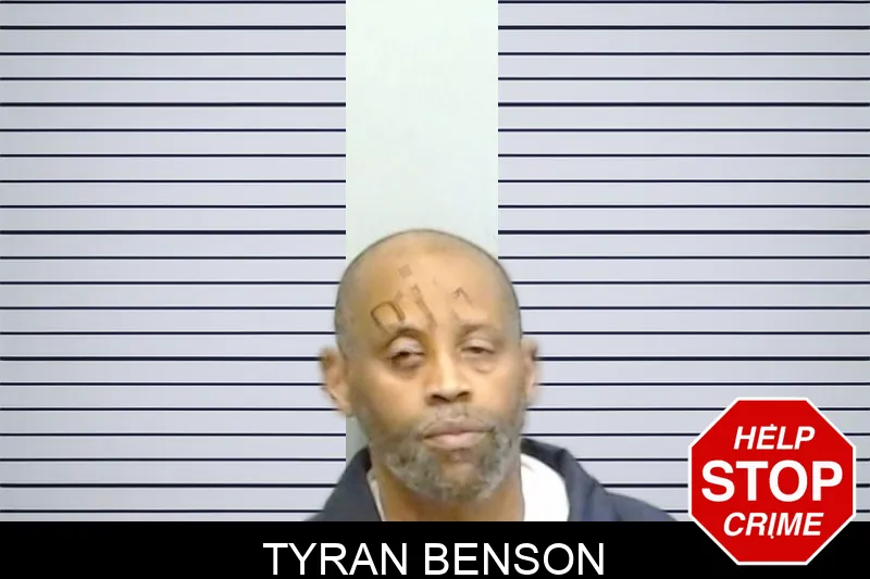 Tyran Benson mugshot