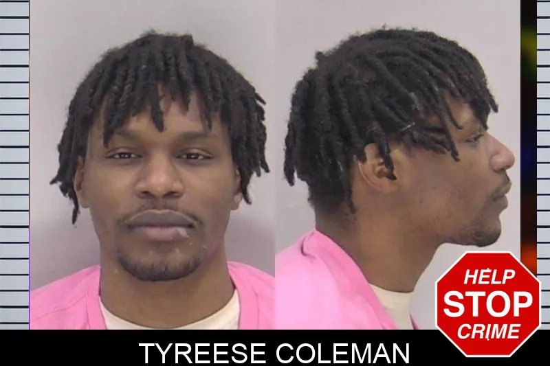 Tyreese Coleman Mugshots