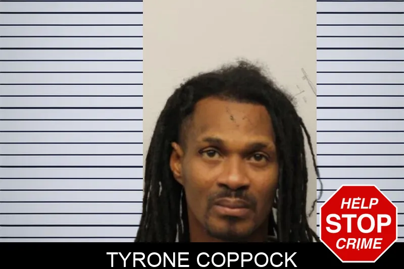 Tyrone Coppock Mugshots