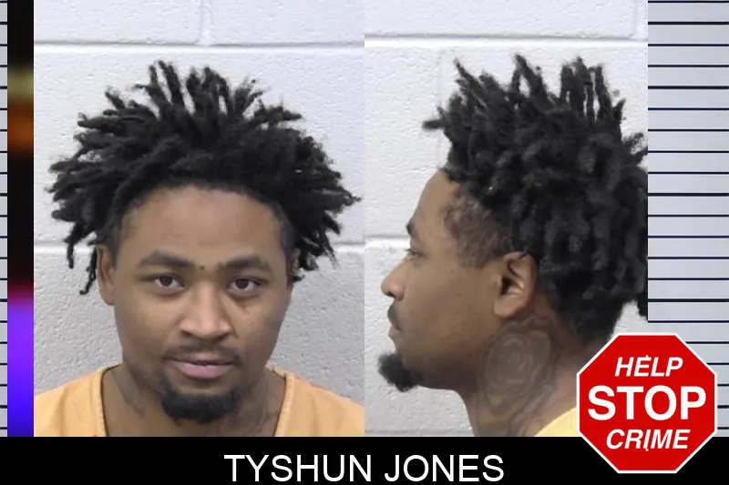 Tyshun Jones Mugshots