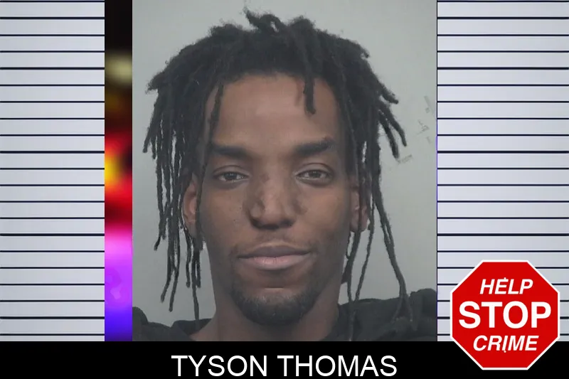 Tyson Thomas mugshot