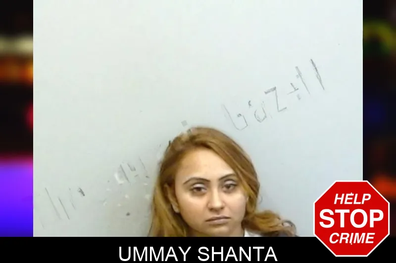 Ummay Shanta mugshot