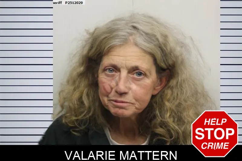 Valarie Mattern mugshot