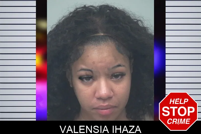 Valensia Ihaza Mugshots