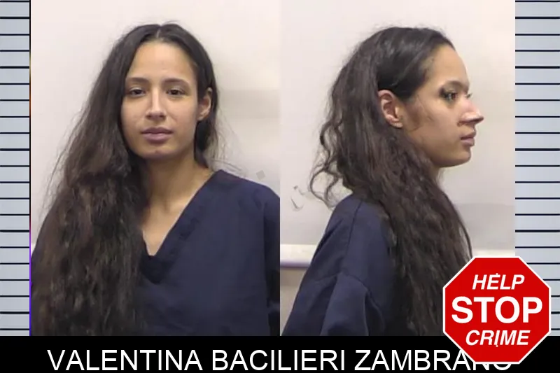Valentina Bacilieri Zambrano Mugshots