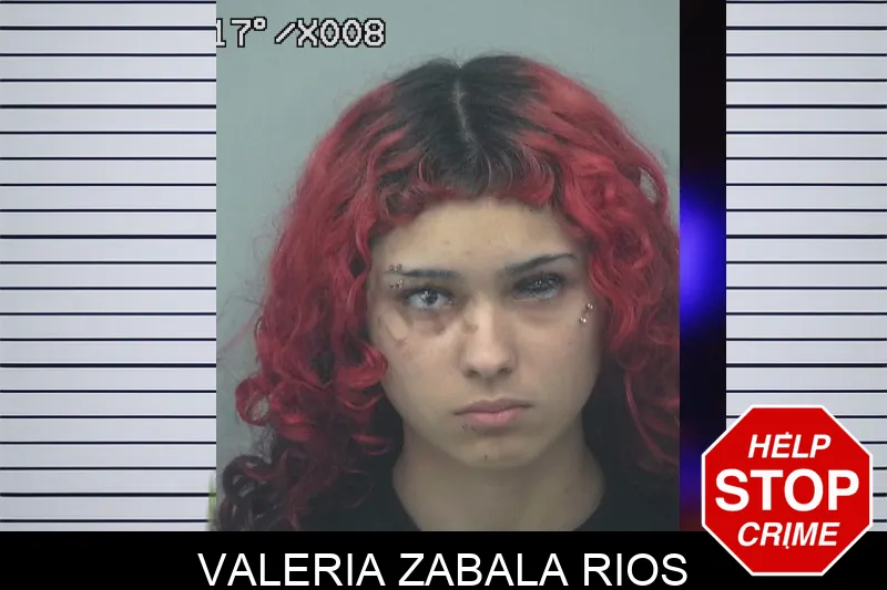 Valeria Zabala Rios Mugshots