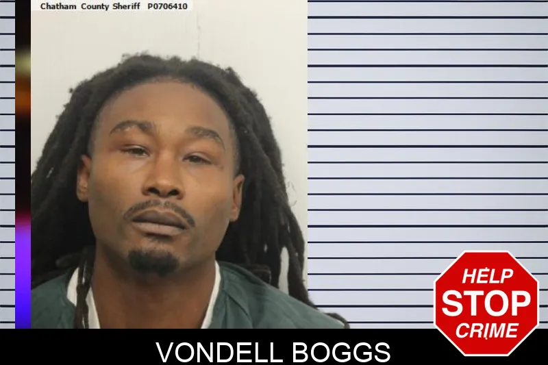 Vondell Boggs Mugshots