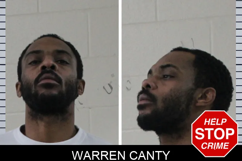 Warren Canty Mugshots