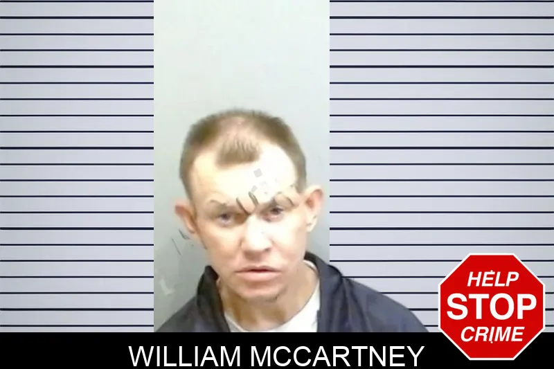 William McCartney Mugshots