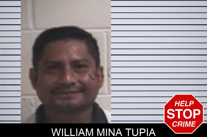 William Mina Tupia Mugshots