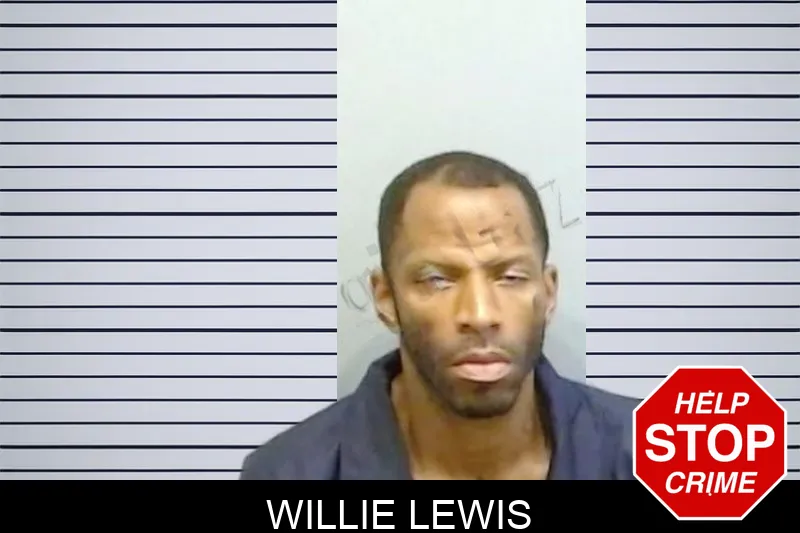 Willie Lewis mugshot