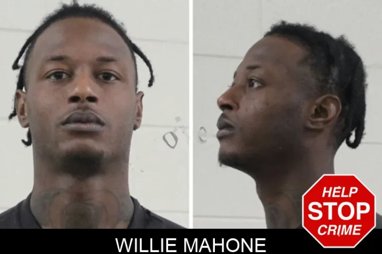 Willie Mahone mugshot – Houston County , Georgia Willie Mahone