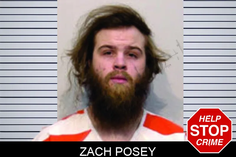 Zach Posey mugshot