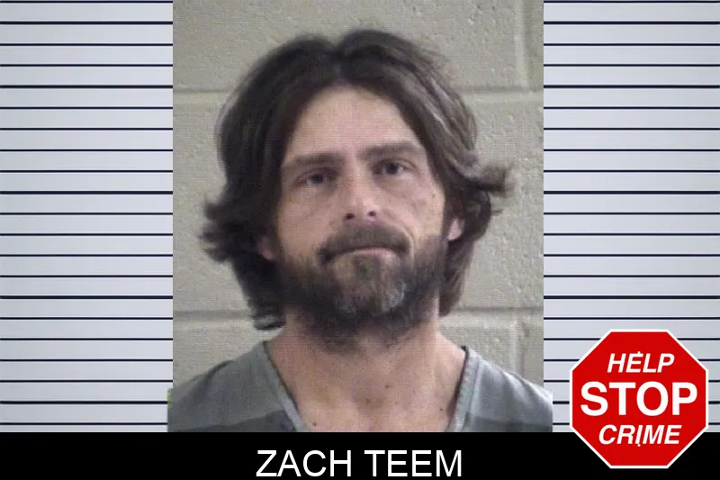 Zach Teem Mugshots