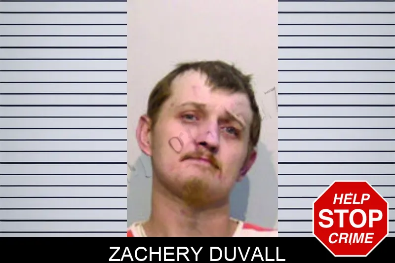 Zachery Duvall Mugshots
