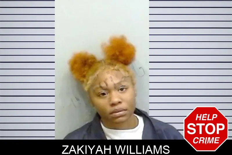 Zakiyah Williams Mugshots