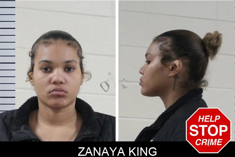 Zanaya King Mugshots