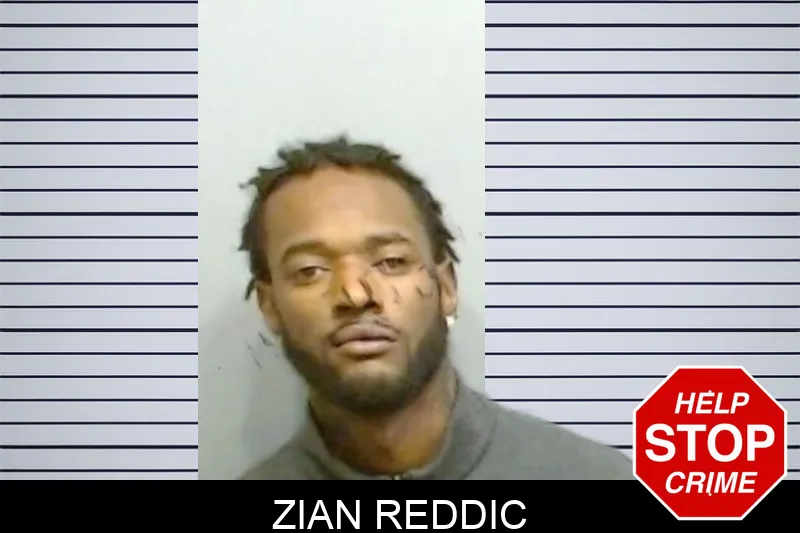 Zian Reddic Mugshots
