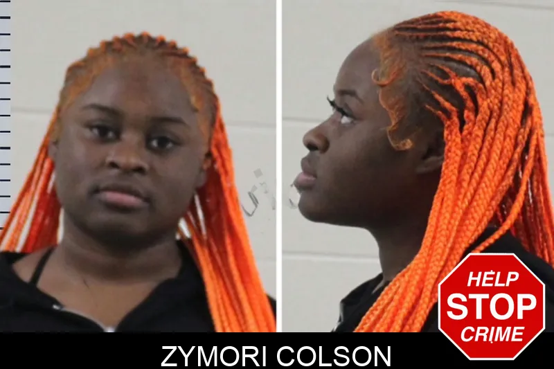 Zymori Colson Mugshots