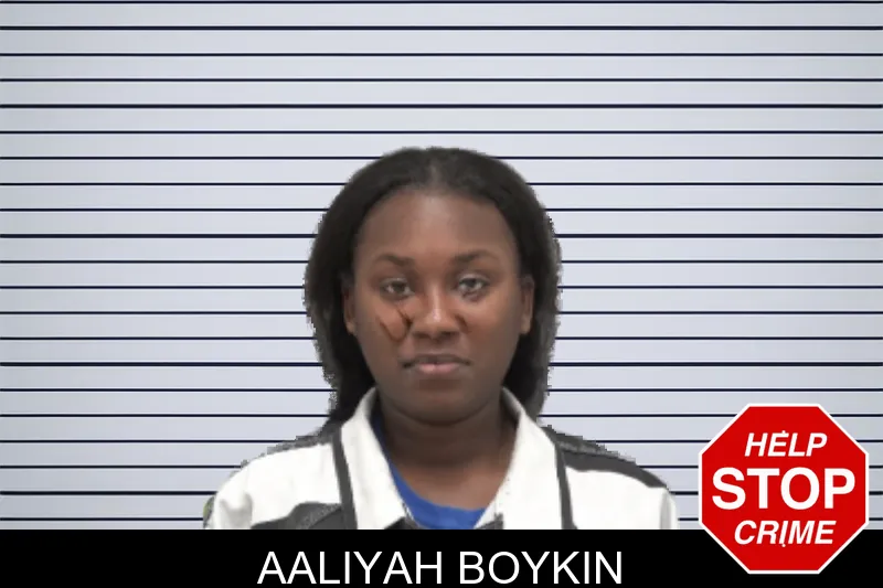 Aaliyah Boykin Mugshots