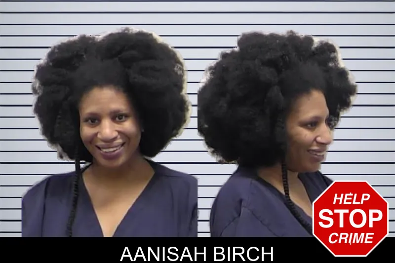 Aanisah Birch mugshot