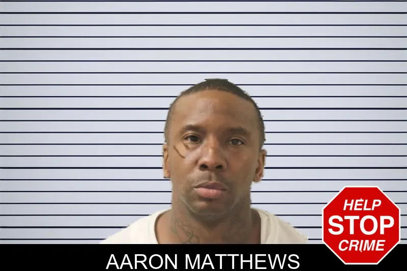 Aaron Matthews Mugshots