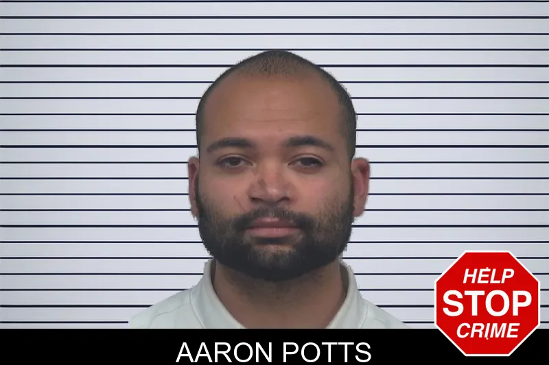 Aaron Potts mugshot