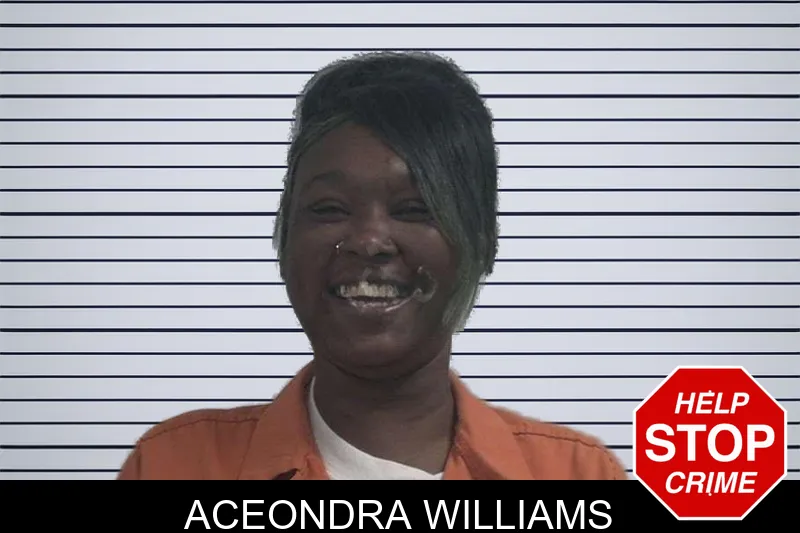 Aceondra Williams Mugshots