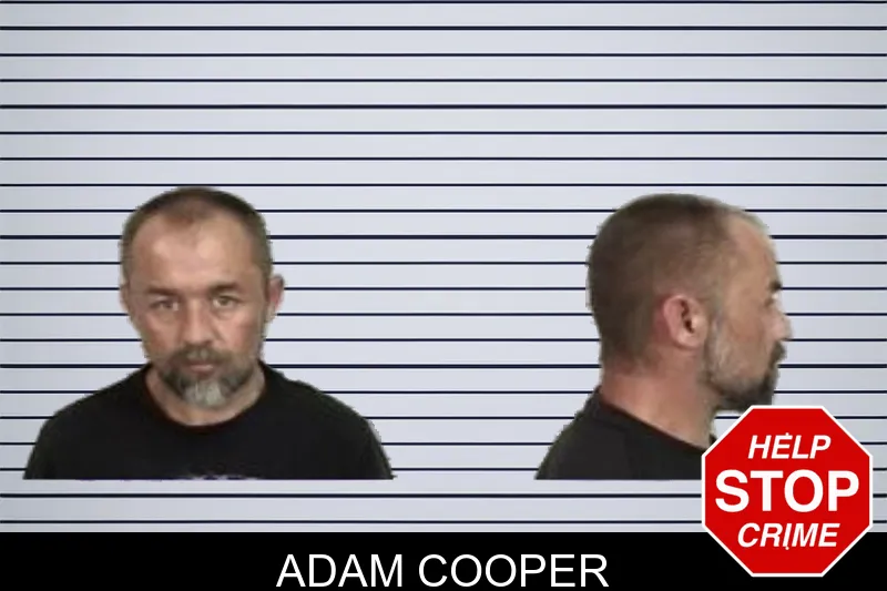 Adam Cooper mugshot