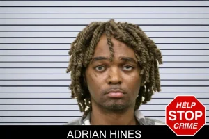 Adrian Hines mugshot