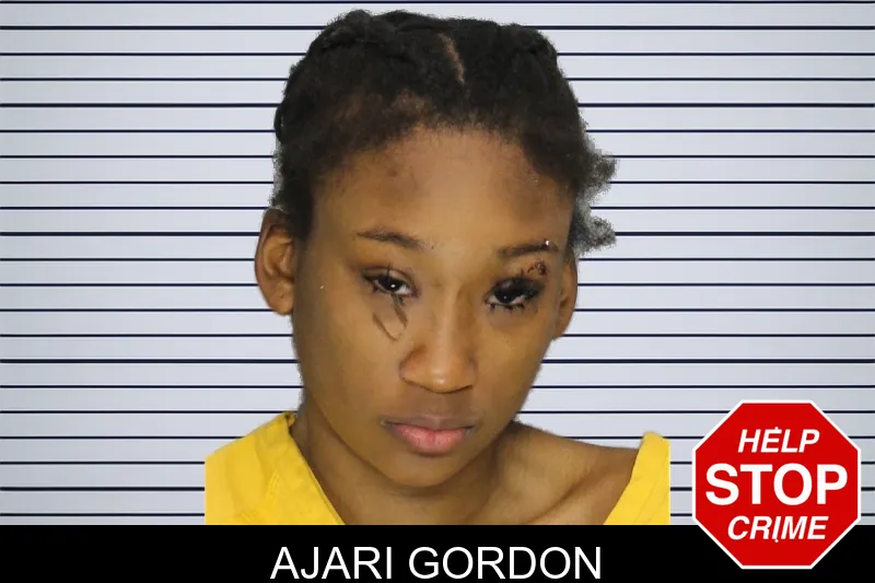 Ajari Gordon mugshot – Cobb County , Georgia Ajari Gordon mugshot