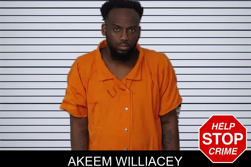 Akeem Williacey mugshot