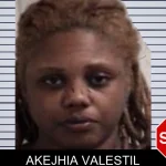 Akejhia Valestil Mugshots